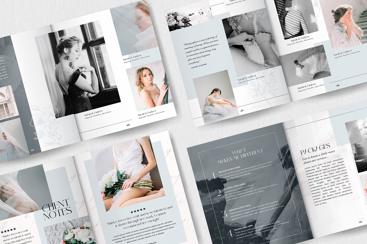 Canva Photography Pricing Template preview 7