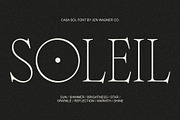 Casa Sol | Sharp Display Serif, a Serif Font by Jen Wagner Co (Thumbnail 3 of 10)