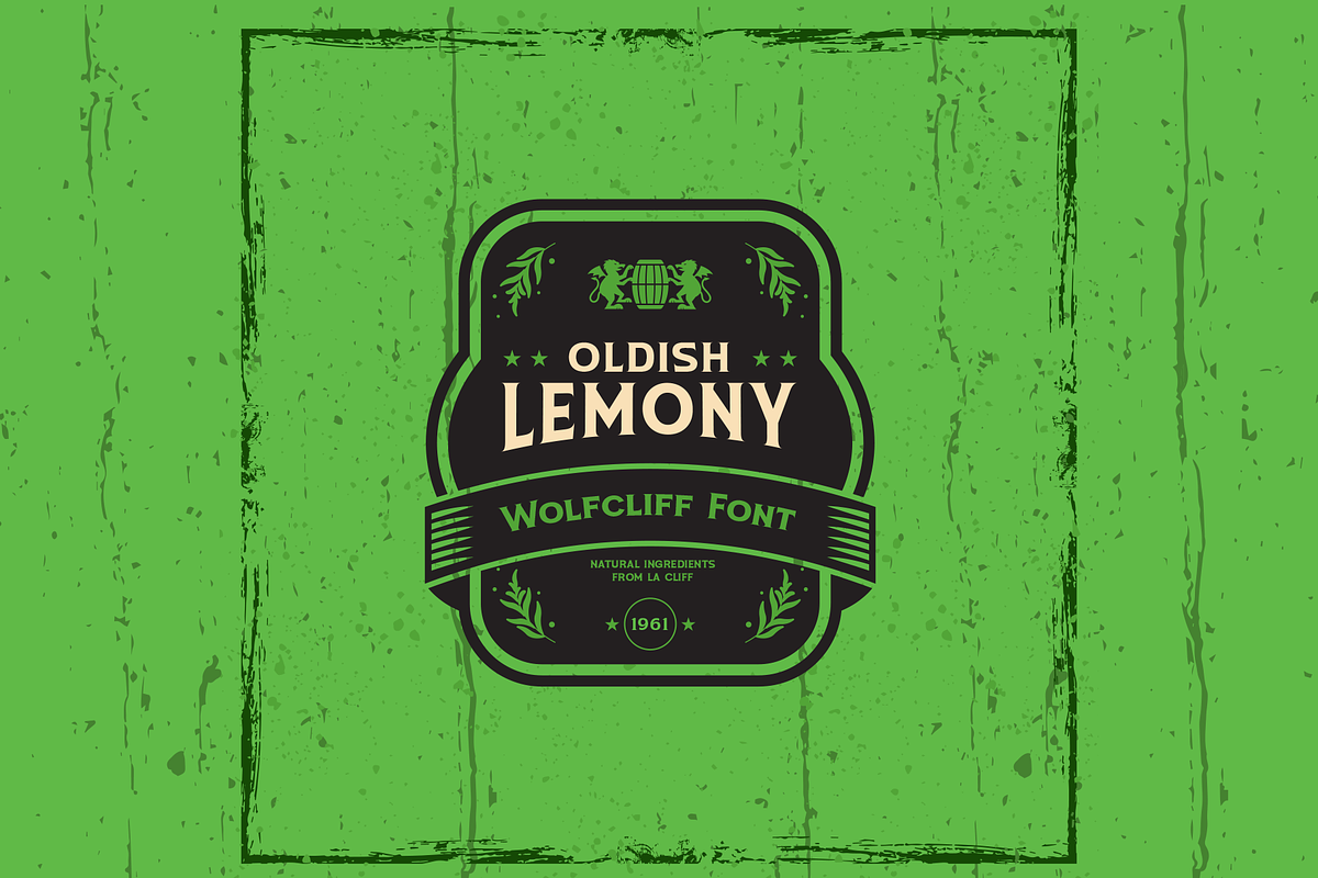Wolfcliff - Display Vintage Font, a Script Font by Artdorable (Photo 6 of 10)