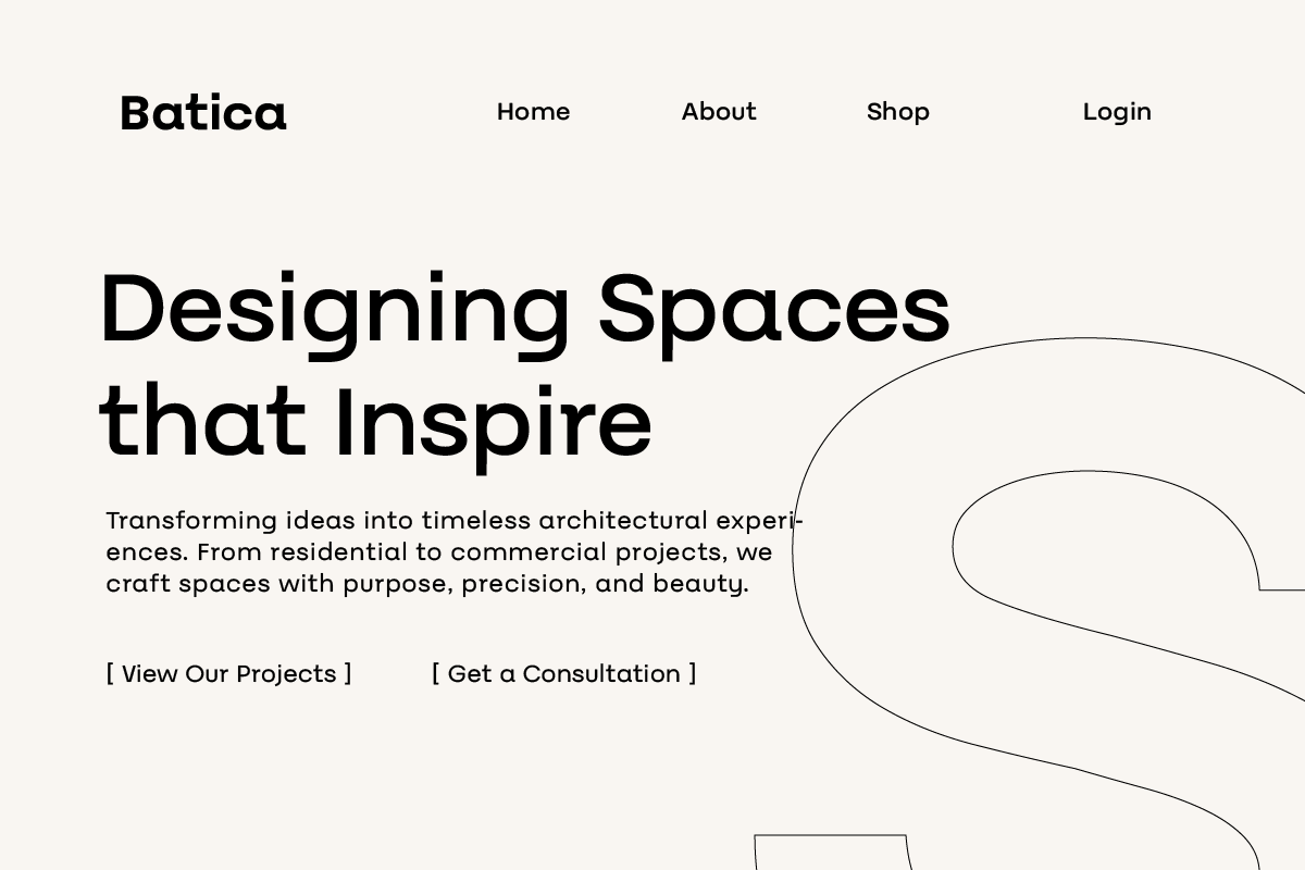 Batica – Modern Geometric Sans Serif, a Sans Serif Font by Yukita Creative (Photo 6 of 10)