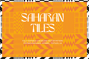 Saharan Tiles Seamless Pattern, a Pattern Graphic by Graphic Pattern Studio (Thumbnail 1 of 4)