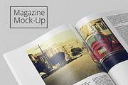 Magazine Mock-Up, a Print Template by PositivePixels (Thumbnail 1 of 13)