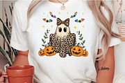Leopard Ghost Coquette PNG, an Illustration by Craft Nest (Thumbnail 2 of 6)