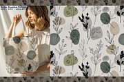 Minimal Botanical Seamless Vector, a Pattern Graphic by one-touch (Thumbnail 7 of 10)