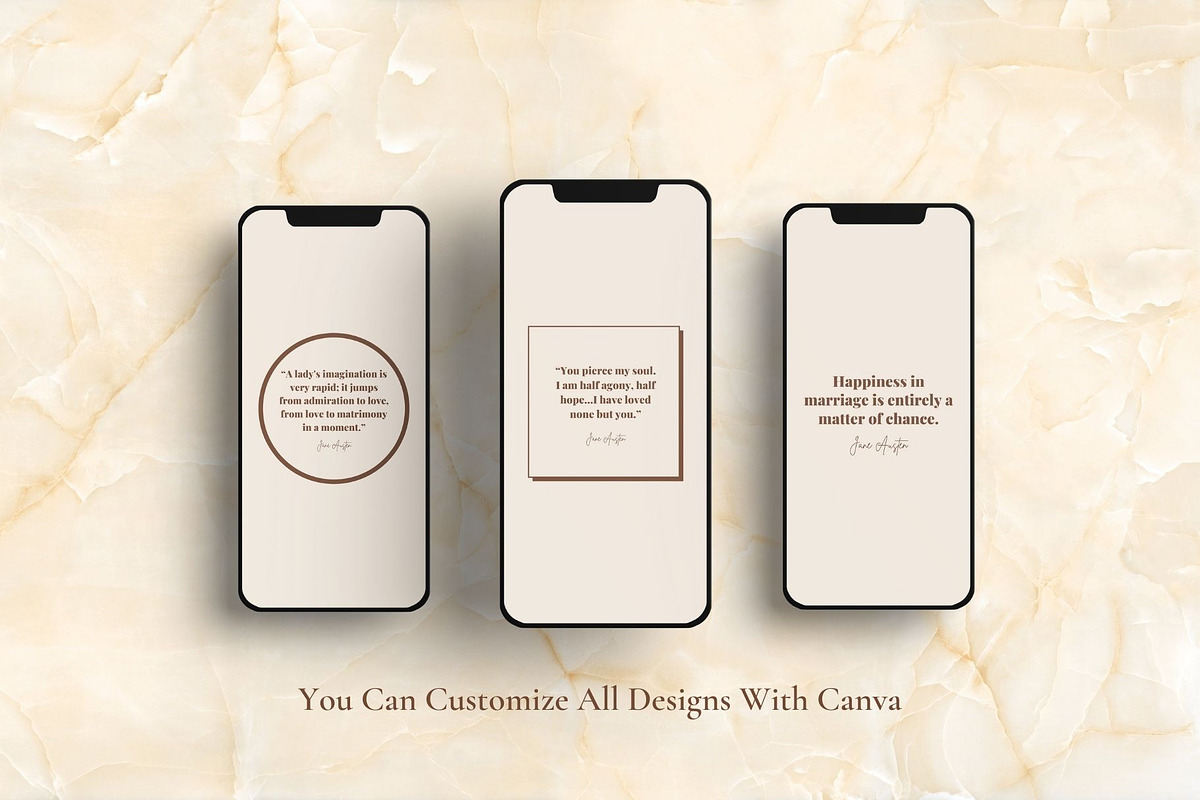 Animated Jane Austen Quotes, a Social Media Template by Graphicspixel (Photo 3 of 4)