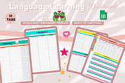 Language Learning Dashboard, a Stationery Template by bellaROSEworkshop (Thumbnail 5 of 6)