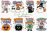 Halloween Ghost Clipart Spooky PNG, a Seasonal Illustration by SugarCloudStudioArt (Thumbnail 1 of 5)