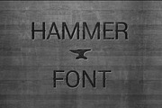 Hammer Font - Vintage Display Font, a Font by vladocar (Thumbnail 5 of 5)