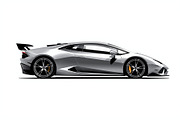 Modern Sports Car Design, an Illustration by hafijul (Thumbnail 5 of 9)