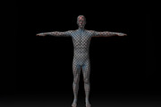 Male Human Base Mesh – Rigged, a Characters & Person 3D Model by Casa Mandarina (Thumbnail 2 of 8)