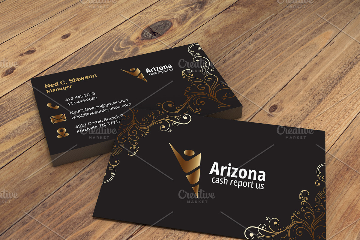 Exquisite Luxury Business Cards, a Business Card Template by Design Fusion (Photo 1 of 2)