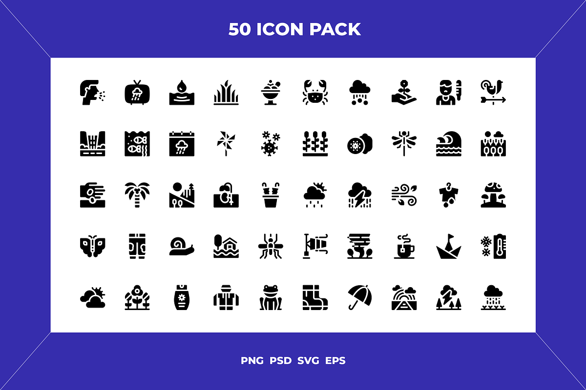 Monsoon icons, an Icon by Wencory (Photo 1 of 2)