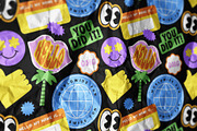 Retro Cartoon Label Pack, a Decorative Illustration by Dedraw Studio (Thumbnail 8 of 10)