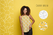 Fruit & Vegetable Pattern Brushes, a Brush Add-On by Mari_Caliart (Thumbnail 9 of 14)