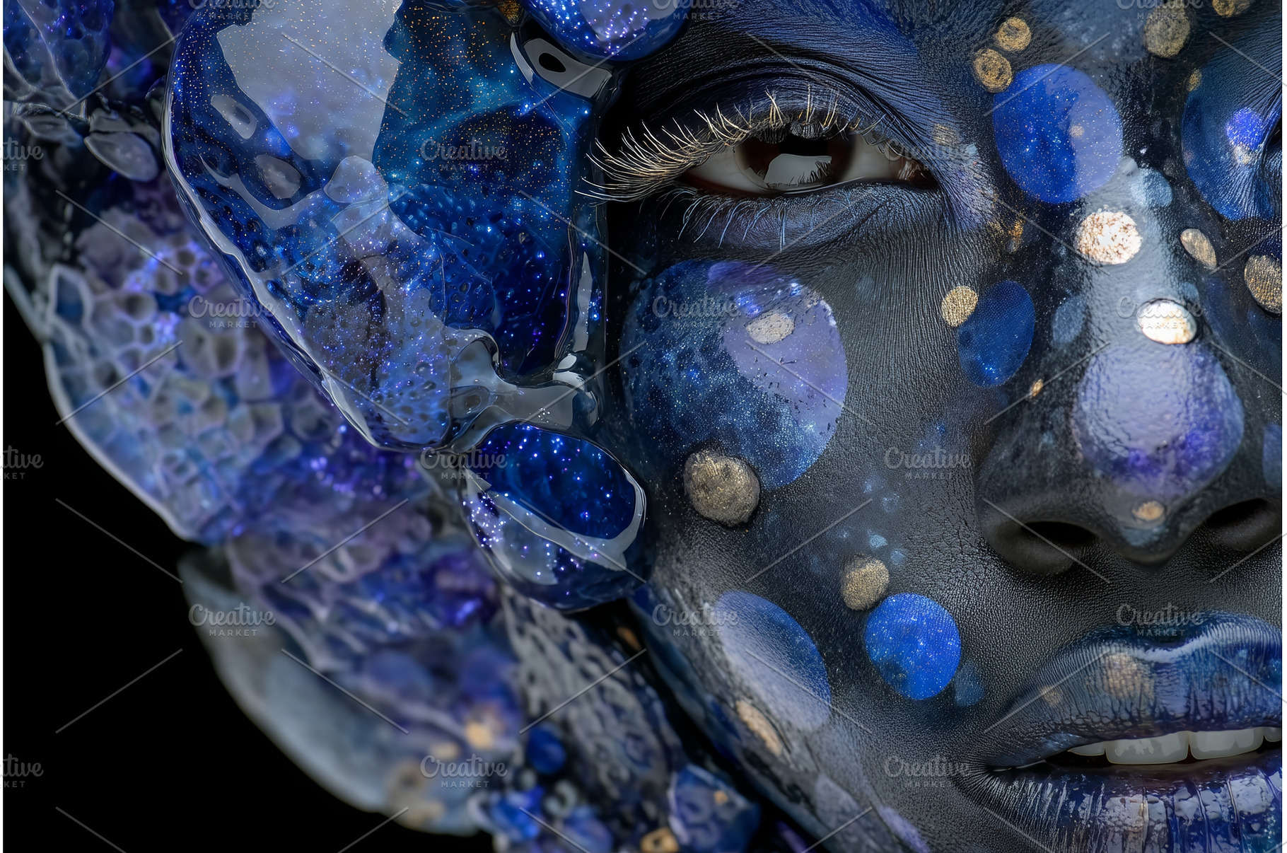 An Avant-Garde Fashion Model wearing, a Beauty & Fashion Photo by ZinetroN
