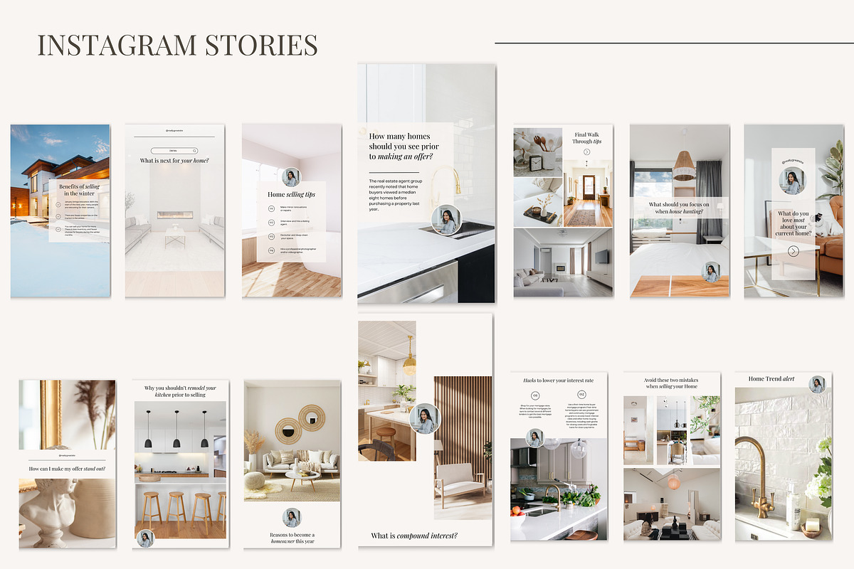 January Real Estate Instagram Posts, a Social Media Template by Marketing Templates Co. (Photo 9 of 10)