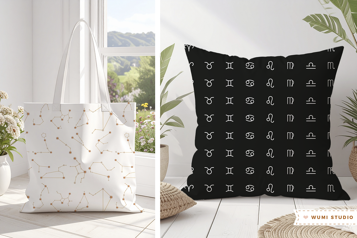Zodiac Collection, a Decorative Illustration by Wumi Studio (Photo 10 of 15)