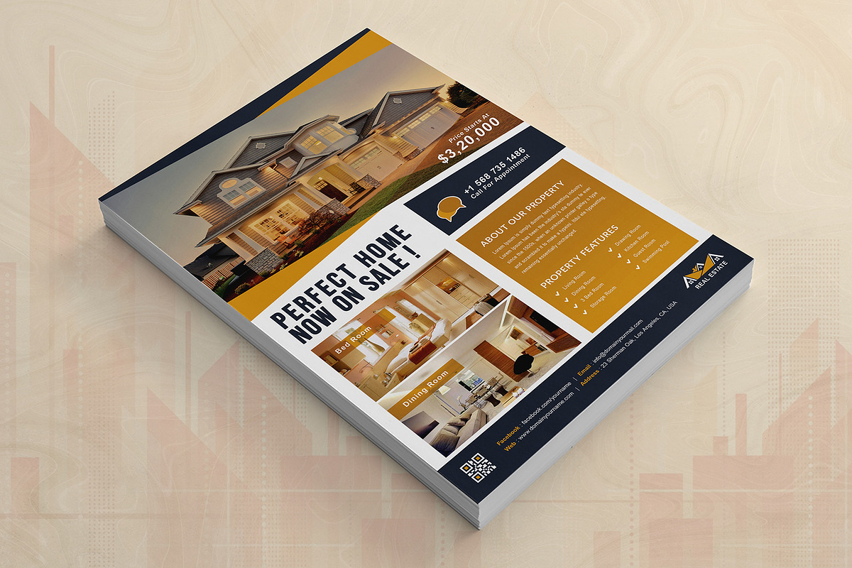 Real Estate Flyer, a Flyer Template by DesignDevisers (Photo 5 of 10)
