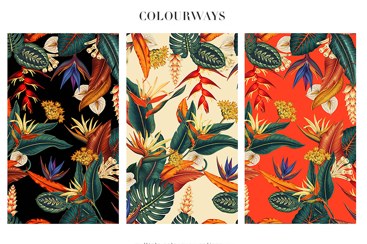 Nueva Tropical Seamless Pattern 2026, a Pattern Graphic by Luiz da Rolt Grathwohl (Photo 5 of 15)