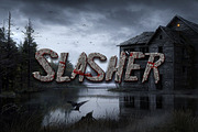 Horror Text Styles for Photoshop, a Layer Style Add-On by Creativenauts (Thumbnail 1 of 6)