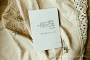belonging | a handwritten font, a Script Font by Heart + Soul Studios (Thumbnail 8 of 12)