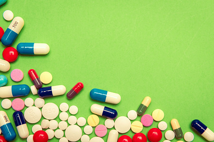 Assorted pills 