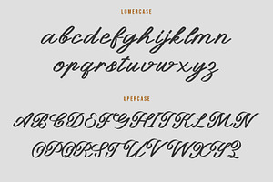 Afuk Jelyta - Script Font