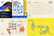 Font Bundle 50%Off-Latine & Cyrillic, a Handwritten Font by line & plane (Thumbnail 2 of 6)