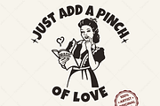Retro Housewife Sign SVG Kitchen, a Graphic by TanchaArt (Thumbnail 1 of 10)