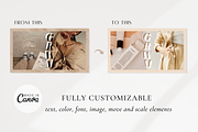 Brown YouTube Channel Branding Kit, a Social Media Template by ShopRShop (Thumbnail 3 of 6)