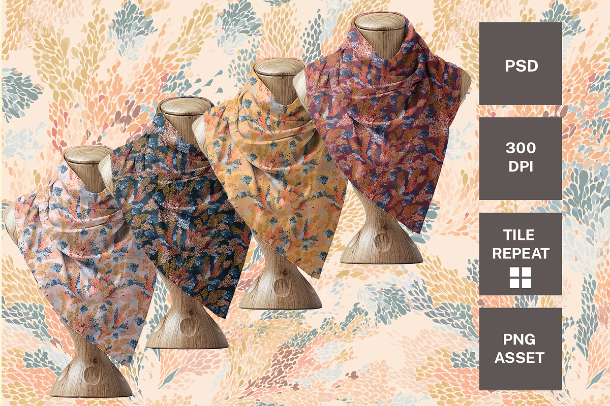 EMBER NOCTURNE, a Pattern Graphic by rumacorakstudio (Photo 6 of 6)