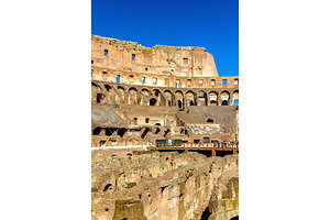 Details of colosseum or flavian amphitheatre in rome featuring rome, an Architecture Photo by Leonid Andronov