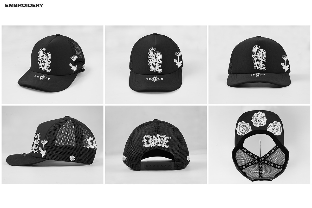 Trucker Hat V.2 - Mockup, a Hat Mockup by DaldSgh (Photo 3 of 12)