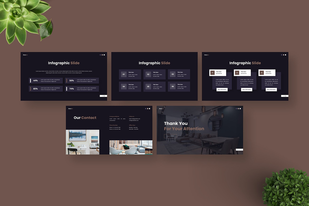Decolux - Powerpoint Templates, a Presentation Template by Deepslide Studio