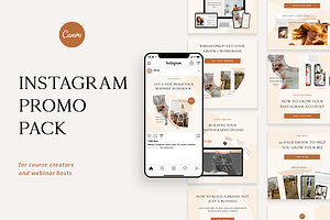 Instagram Marketing Pack CANVA