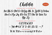 Childa, a Script Font by Nurul_kamal (Thumbnail 9 of 14)