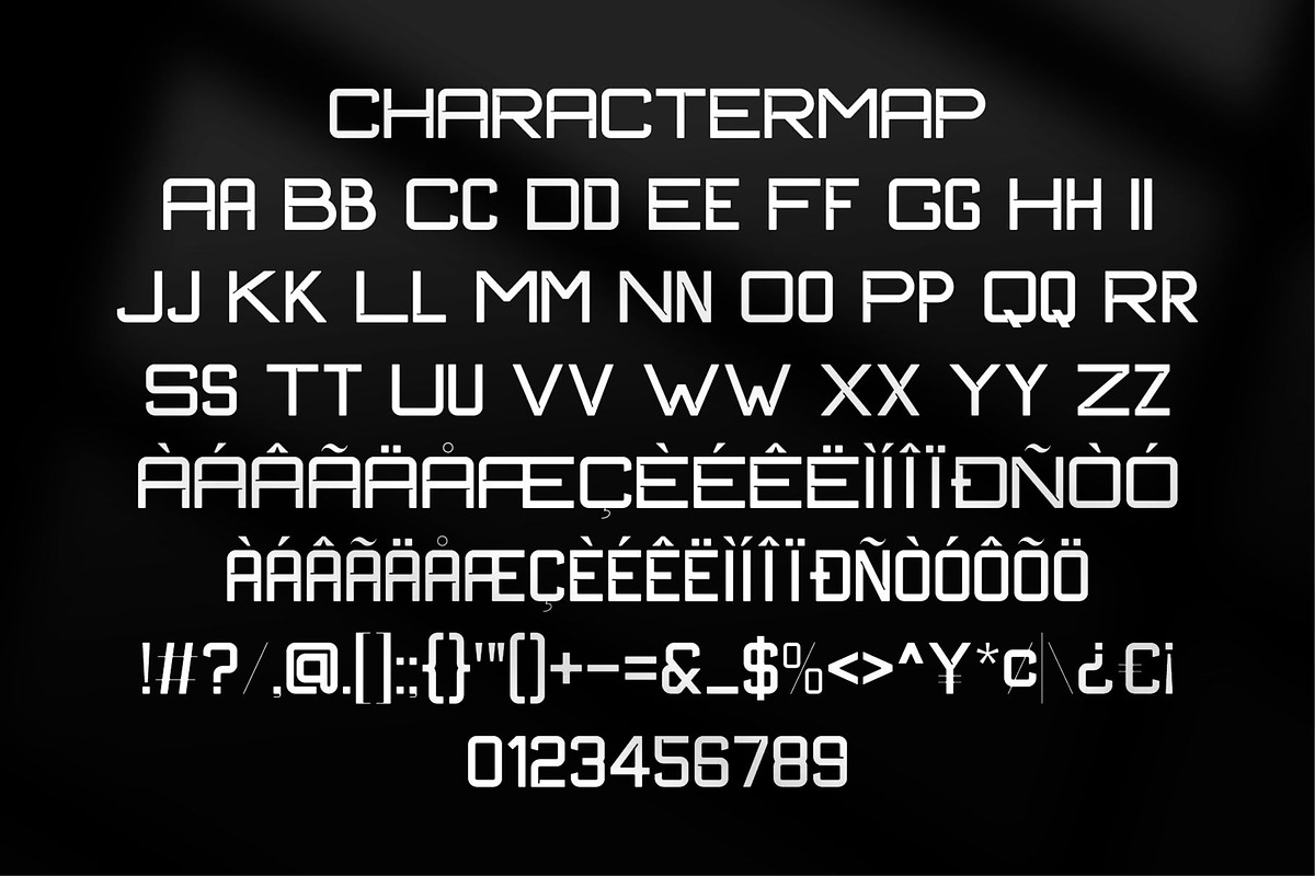 Nofraz || Futuristic Sans Serif Font, a Sans Serif Font by Ermedia Studio (Photo 3 of 10)