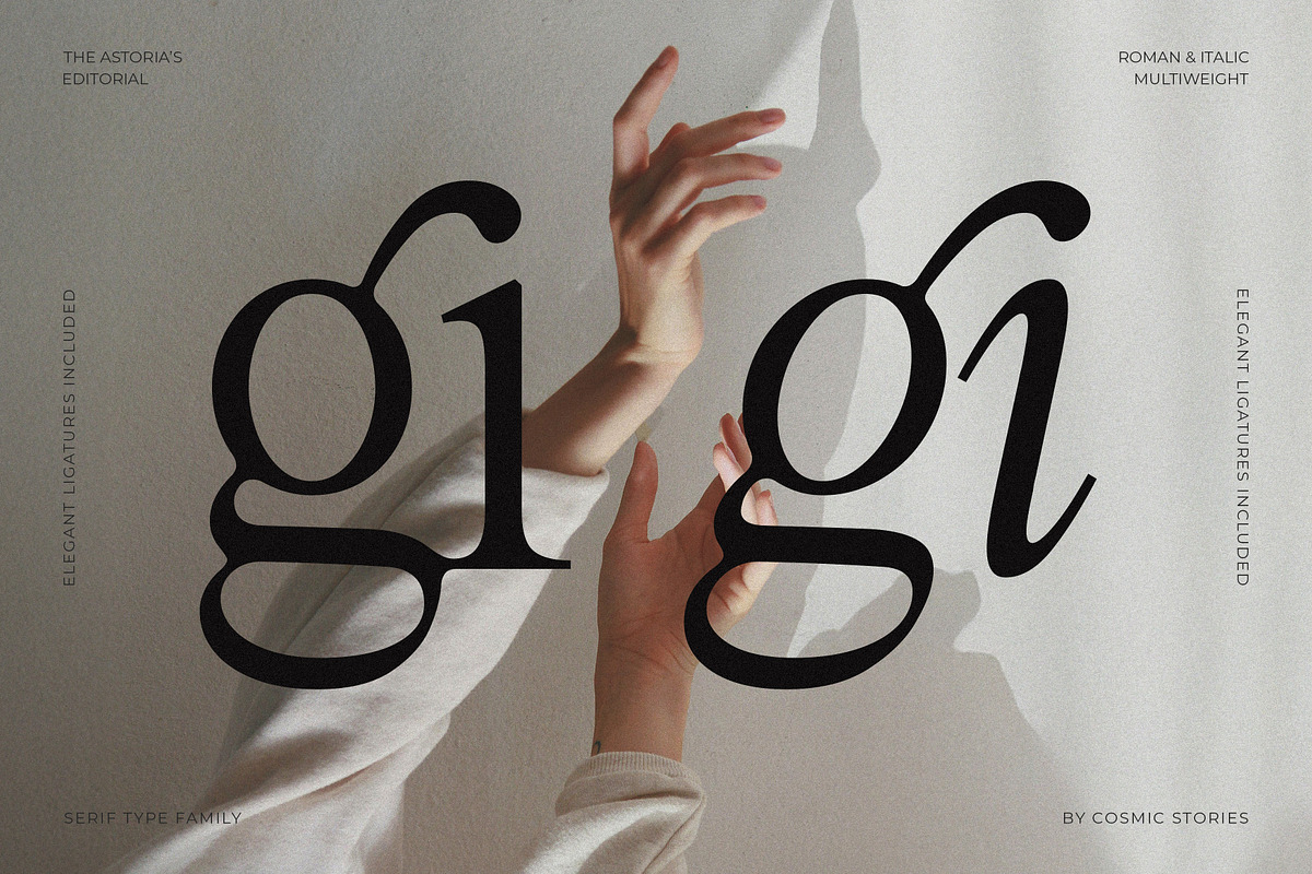 The Astoria's Editorial Serif, a Serif Font by CarmineType (Photo 8 of 26)