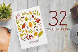 Autumn Vibes Vector Elements