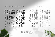 BROWN SUNFLOWER - FONT DUO, a Serif Font by din-studio.com (Thumbnail 12 of 12)