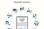 Insurance Services Concepts, an Education Illustration by TAlex (Thumbnail 5 of 7)