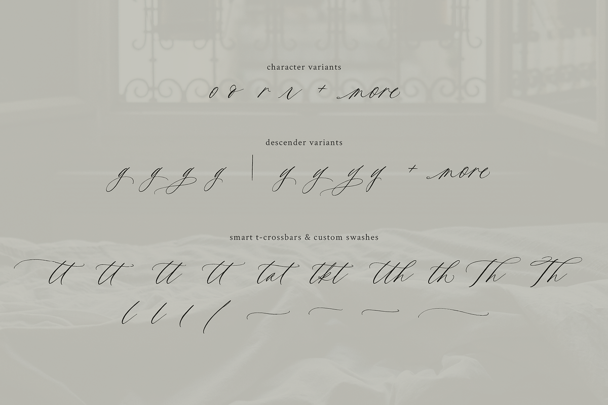 Deuxieme Script Font, a Script Font by Courtney Rose Design (Photo 7 of 14)