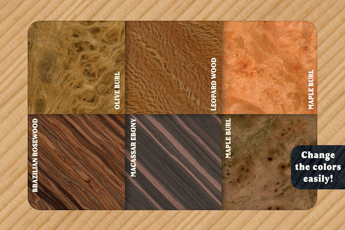 Wood Textures & Pyrography Effects, a Layer Style Add-On by The Artifex Forge (Photo 10 of 20)