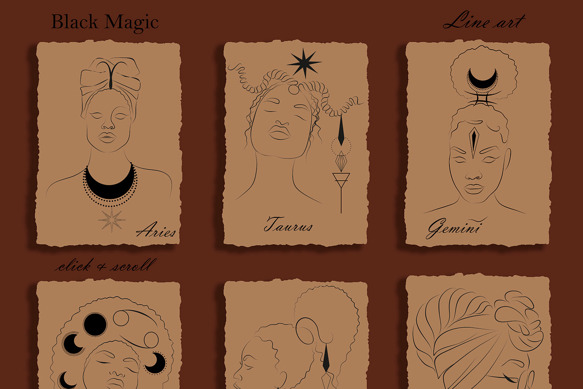 LINE ART BUNDLE COLORS OF MAGIC, an Animal Illustration by ArtOLB (Photo 5 of 13)