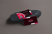 Corporate Business Card template, a Business Card Template by Vitoria's Collection (Thumbnail 3 of 3)