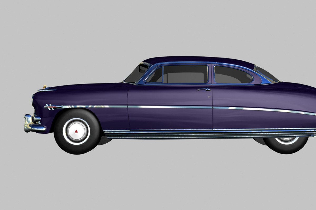 Hudson Hornet 1952, a Cars & Vehicle 3D Model by valtriiu (Photo 2 of 12)
