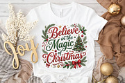 Believe in the Magic of Christmas PN, a Seasonal Illustration by DreamPrint404 (Thumbnail 3 of 6)