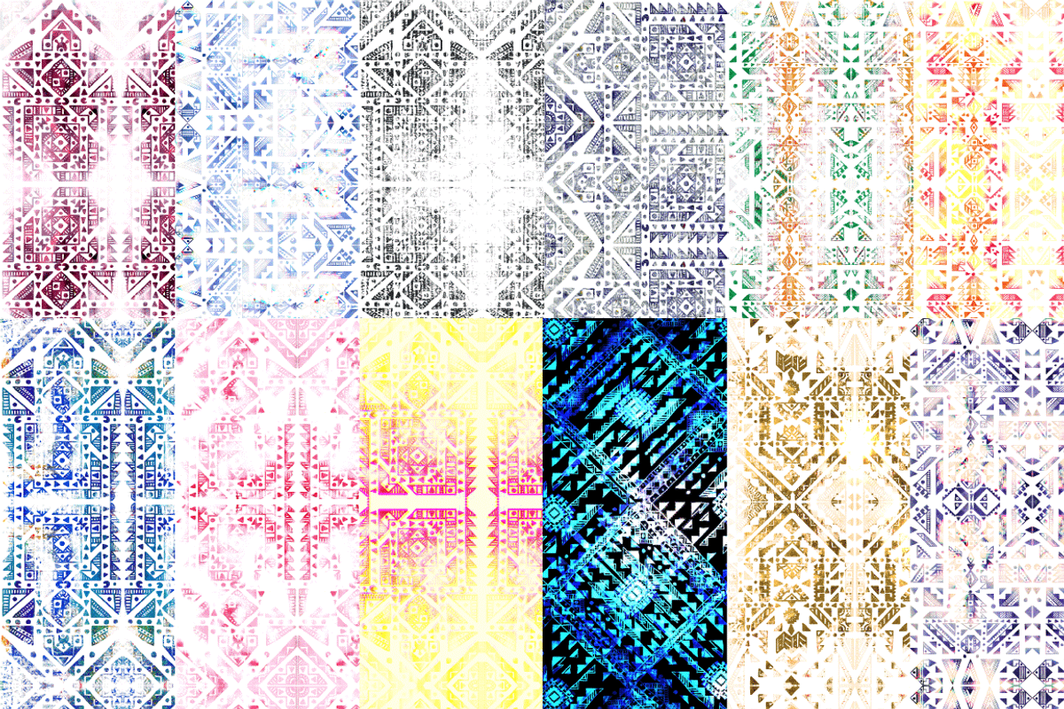Tribal patterns, a Pattern Graphic by Art Sproot (Photo 3 of 4)