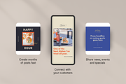 Restaurant Instagram Kit | Canva, a Social Media Template by Rose & Co. (Thumbnail 6 of 8)