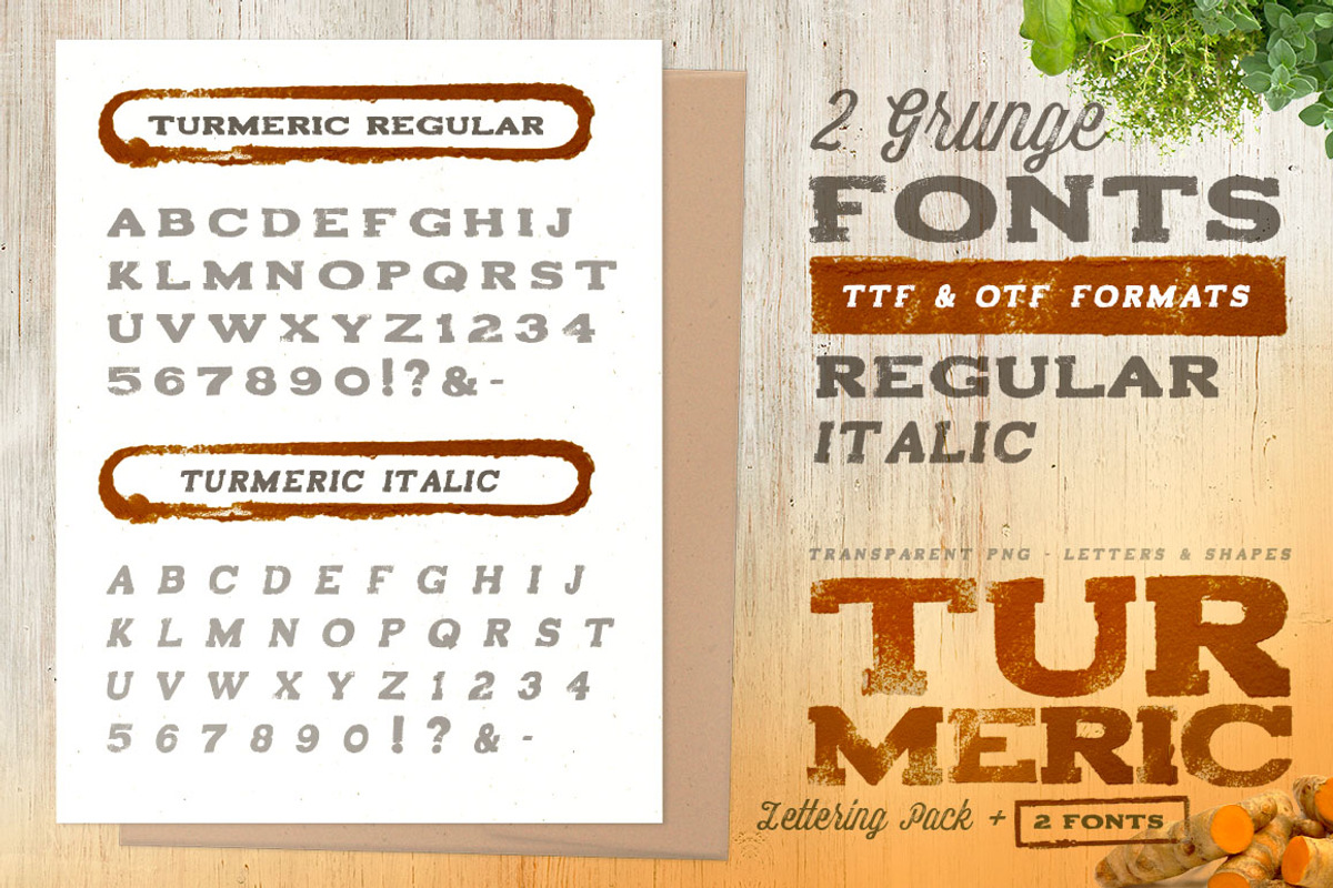 Turmeric - Creative Lettering preview 3